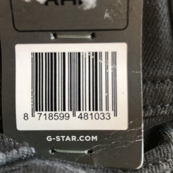 G STAR LYNN CUSTOM MID SKINNY COJ WOMEN W26 L34 COLOR CRIEFF/BLACK - Picture 11 of 11